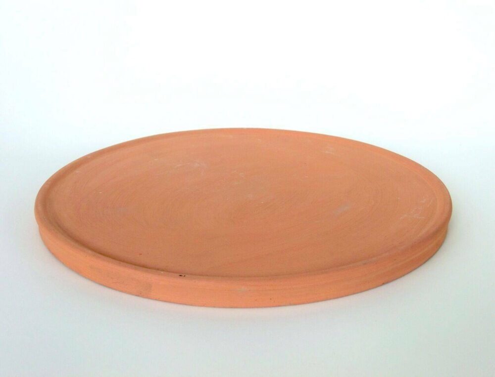 VY014- Teglia in terracotta- testo per piadina romagnola focaccia forno pizza