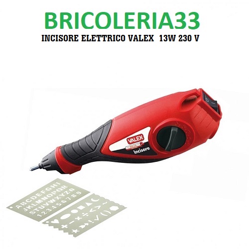 9080119- Incisore Elettrico Valex 1980322 13 W, 220 V