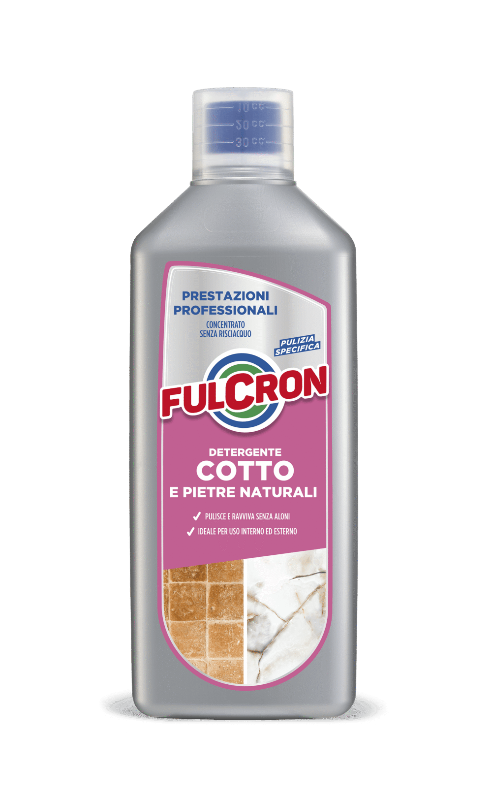 2593- Fulcron detergente cotto e pietre naturali 1lt