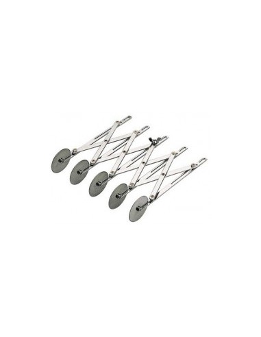 3291435- TAGLIAPASTA 6 ROTELLE PROFESSIONALE IN ACCIAIO INOX EVA