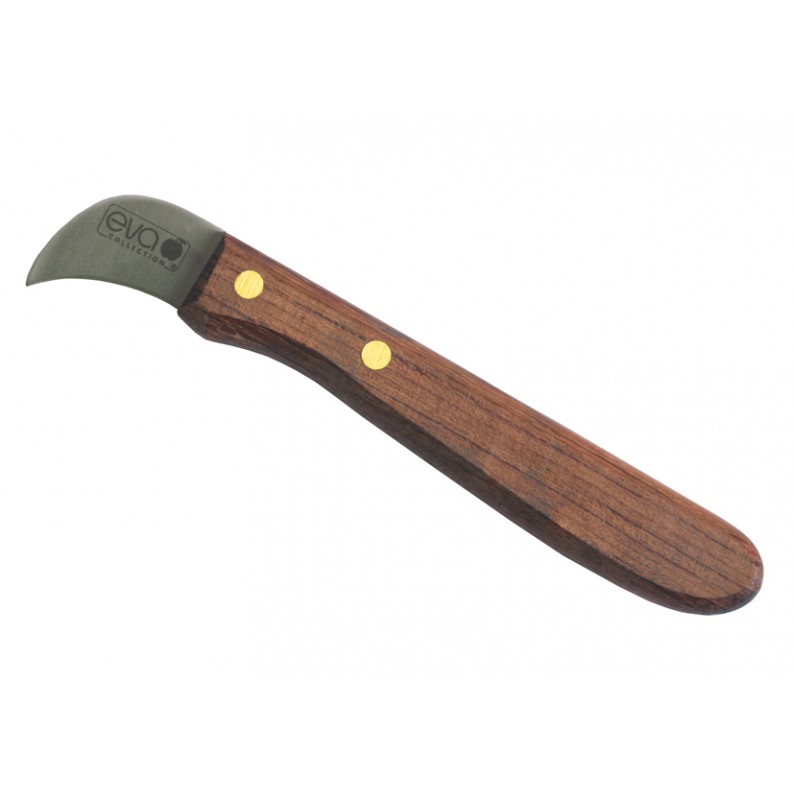 2740008- COLTELLO PER CASTAGNE CON MANICO IN LEGNO
