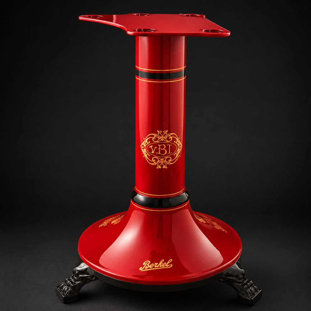 PIEDISTALLO B2 NERO-ROSSO
