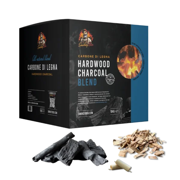 Barbecue Kit Experience Smokey Ben 10 kg – Carbone e kit affumicatura BBQ